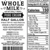 New York State Choice Whole Milk Label