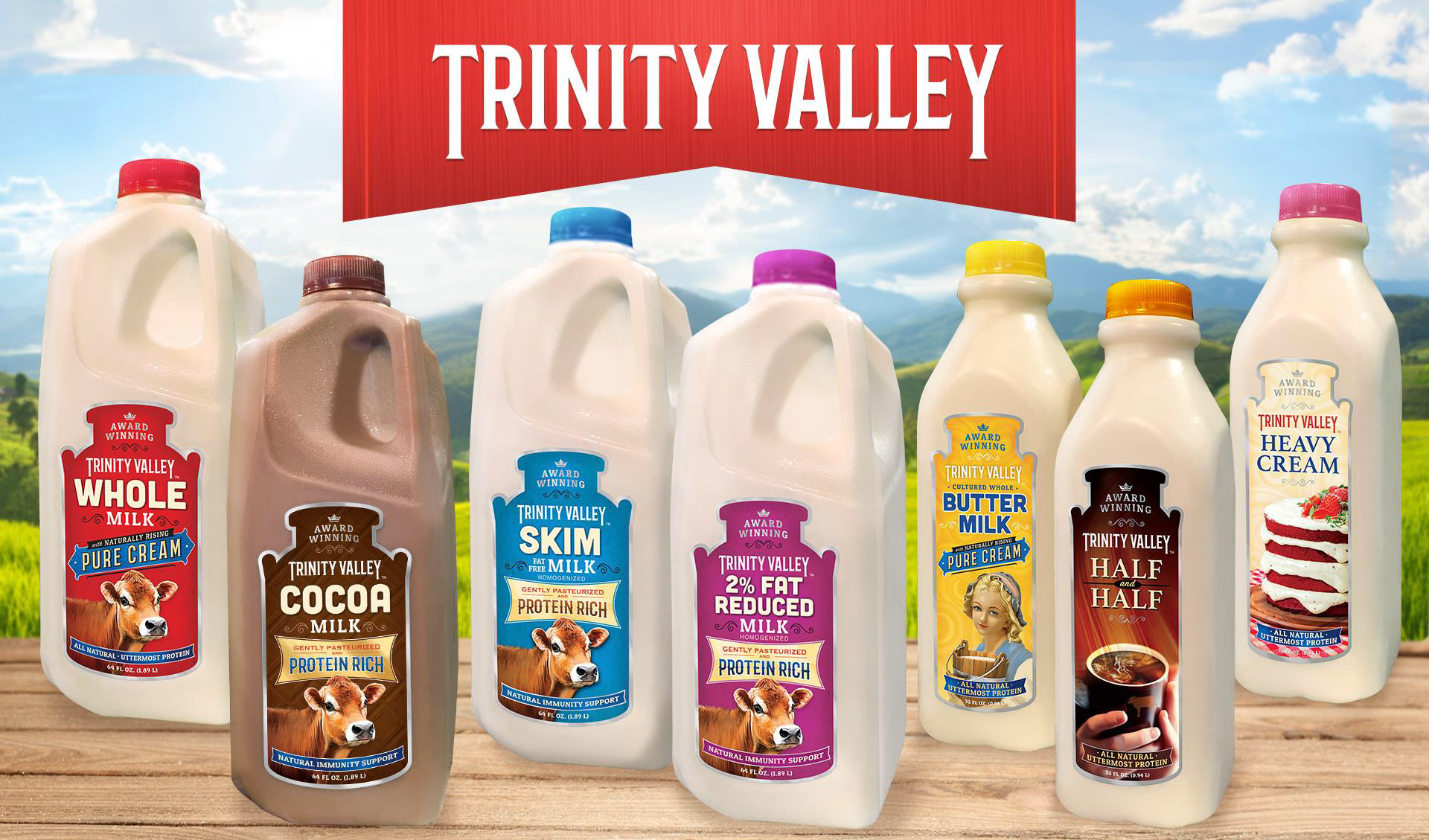 Our Products Trinity Valley Dairy