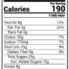 Nutrition Label