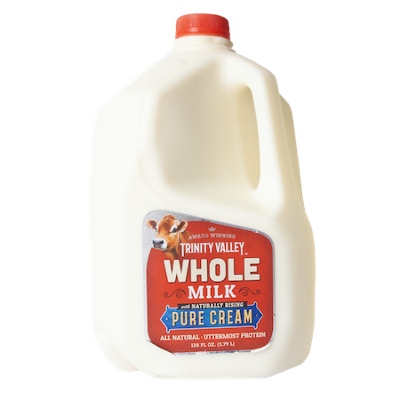 Creamline Whole Milk Trinity Valley Dairy Creamline Whole Milk